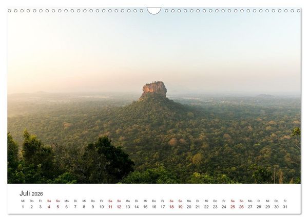 Produktbild: Sri Lanka - Eine einzigartige Trauminsel. (Wandkalender 2026 DIN A3 quer), CALVENDO Monatskalender