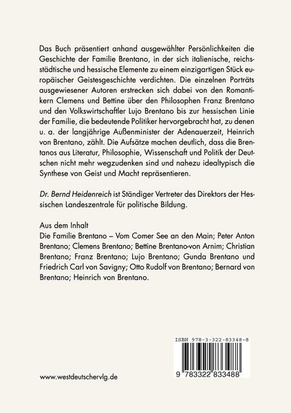 Produktbild: Geist und Macht: Die Brentanos