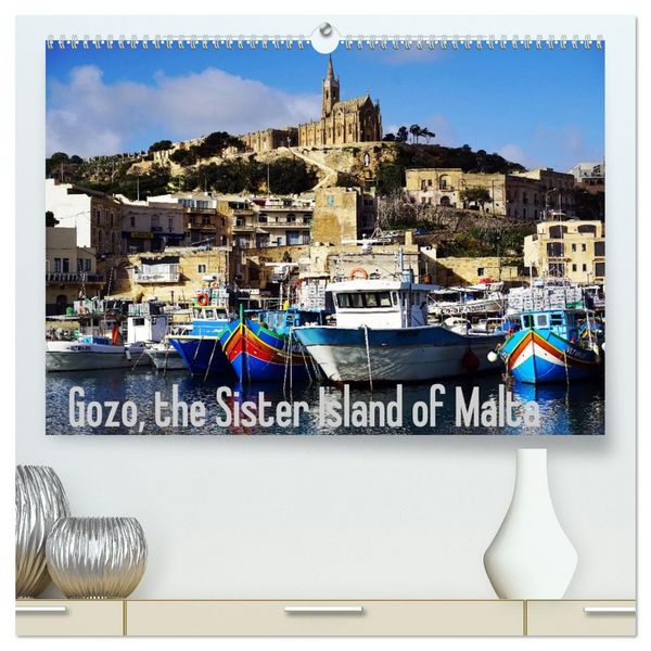 Produktbild: Gozo - Malta's little sister island (High Quality Premium Wall Calendar 2026 DIN A2 landscape),CALVENDO 12 Month Wall Calendar