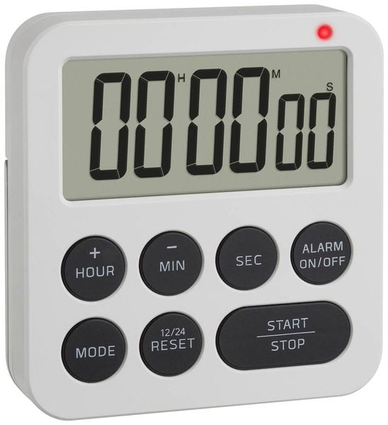 Produktbild: TFA Dostmann Timer Wei&szlig; digital