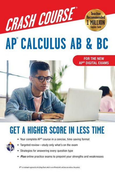 Produktbild: Ap(r) Calculus AB & BC Crash Course 3rd Ed., Book + Online