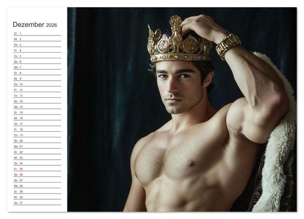 Produktbild: Prinz der Lust (Wandkalender 2026 DIN A2 quer), CALVENDO Monatskalender