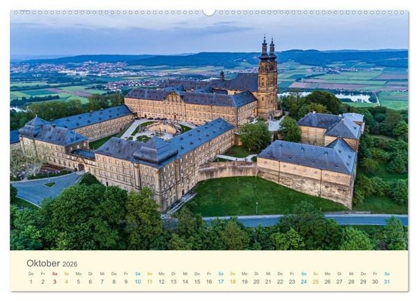 Produktbild: Lichtenfels - die Deutsche Korbstadt (hochwertiger Premium Wandkalender 2026 DIN A2 quer), Kunstdruck in Hochglanz