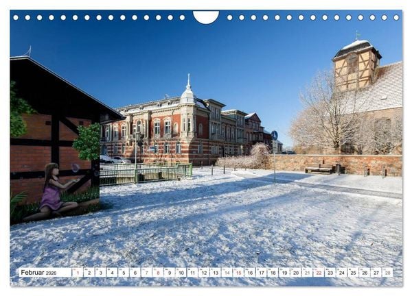 Produktbild: Prenzlau - im Wandel der Jahreszeiten (Wandkalender 2026 DIN A4 quer), CALVENDO Monatskalender