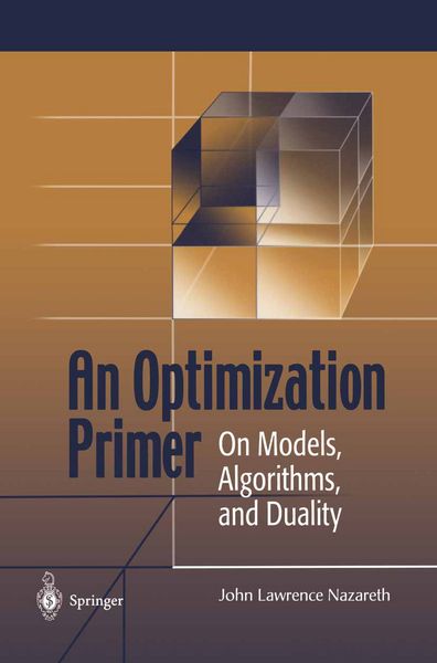 Produktbild: An Optimization Primer