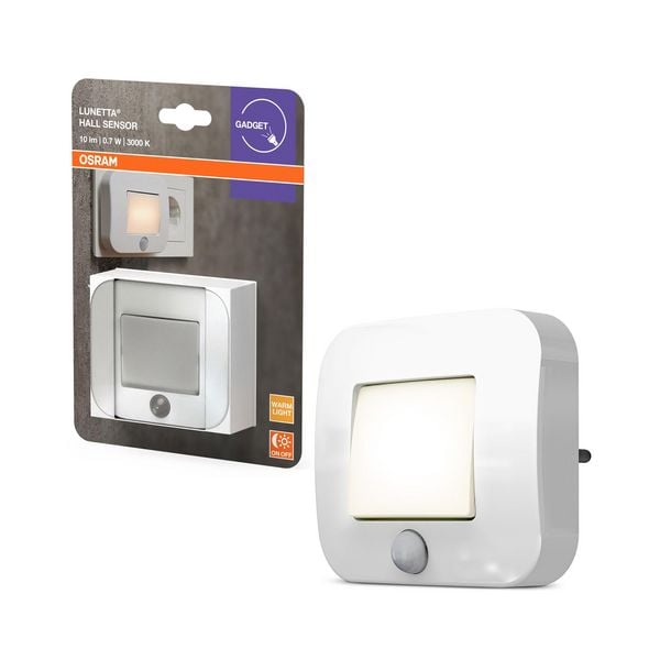 Produktbild: OSRAM HOMELIGHTING Lunetta Hall Sensor White 4099854532153 LED-Nachtlicht