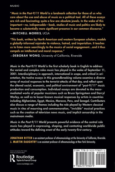 Produktbild: Music in the Post-9/11 World