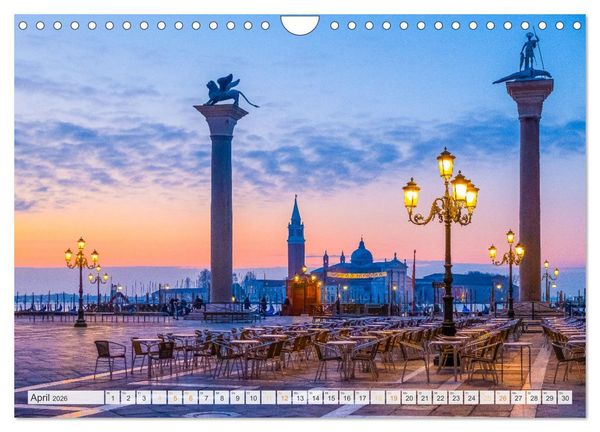 Produktbild: ItalienReise Venedig Chioggia Comacchio (Wandkalender 2026 DIN A4 quer), CALVENDO Monatskalender