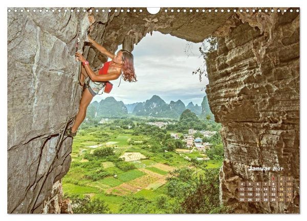Produktbild: Bouldern: Klettern extrem (Wandkalender 2026 DIN A3 quer), CALVENDO Monatskalender