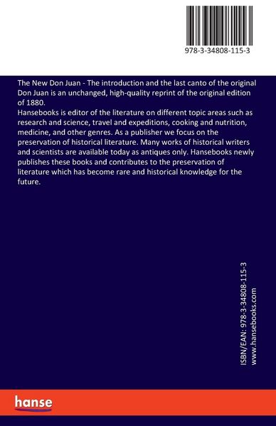 Produktbild: The New Don Juan