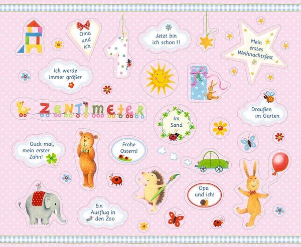 Produktbild: Stickerbuch &ndash; BabyGl&uuml;ck