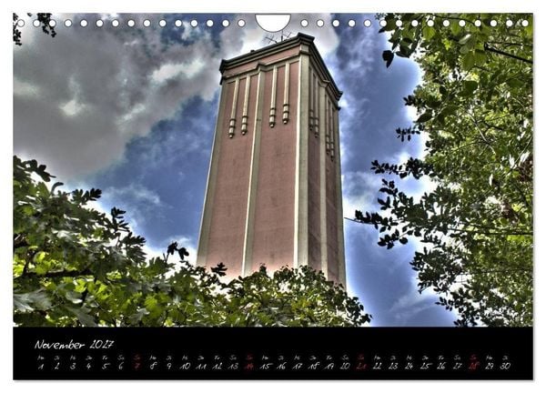 Produktbild: Wuppertal - Stadt der Schwebebahn in HDR (Wandkalender 2027 DIN A4 quer), CALVENDO Monatskalender
