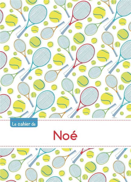 Produktbild: Cahier noe ptscx,96p,a5 tennis