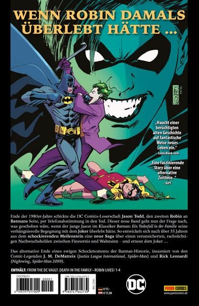 Produktbild: Batman: Ein Todesfall in der Familie - Robin lebt!