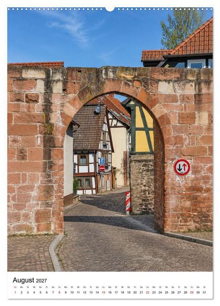 Produktbild: Gelnhausen Stadt vertikal (hochwertiger Premium Wandkalender 2027 DIN A2 hoch), Kunstdruck in Hochglanz