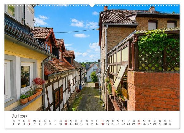Produktbild: Hofheim Idylle am Tauns (Wandkalender 2027 DIN A2 quer), CALVENDO Monatskalender