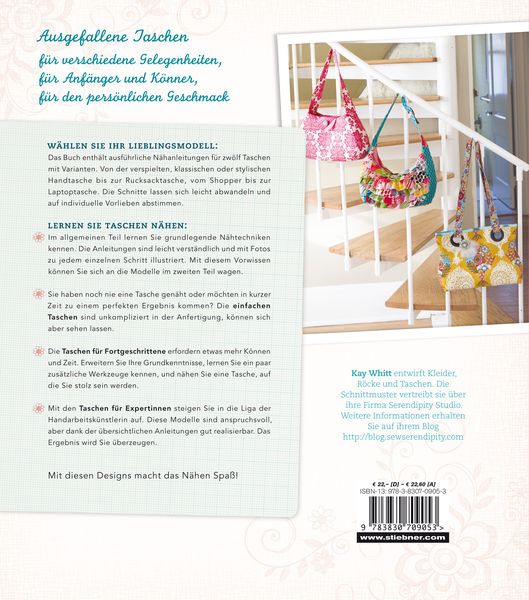 Produktbild: Meine Lieblingstaschen selbst gen&auml;ht - Mit Original-Schnittmusterbogen