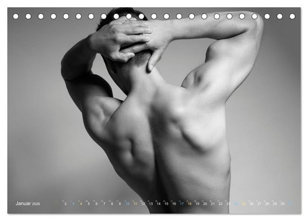 Produktbild: M&auml;nner... backview (Tischkalender 2026 DIN A5 quer), CALVENDO Monatskalender