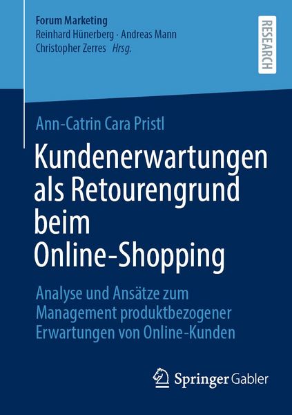 Produktbild: Kundenerwartungen als Retourengrund beim Online-Shopping