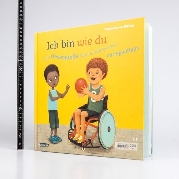 Produktbild: Ich bin anders als du &ndash; Ich bin wie du: Das riesengro&szlig;e Wende-Bilderbuch mit Spieltipps
