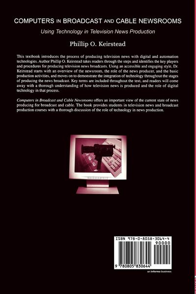 Produktbild: Computers in Broadcast and Cable Newsrooms