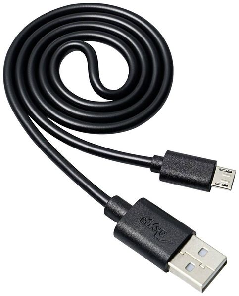 Akyga USB-Kabel USB-A Stecker, USB-Micro-B Stecker 0.60m Schwarz AK-USB-05