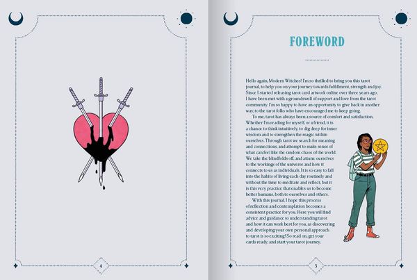 Produktbild: The Modern Witch Tarot Journal