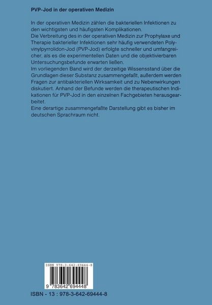 Produktbild: PVP-Jod in der operativen Medizin