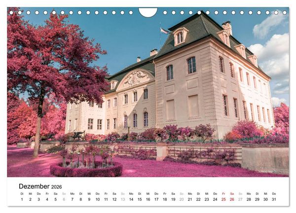 Produktbild: Die Lausitz im faszinierenden Infrarotlicht (Wandkalender 2026 DIN A4 quer), CALVENDO Monatskalender