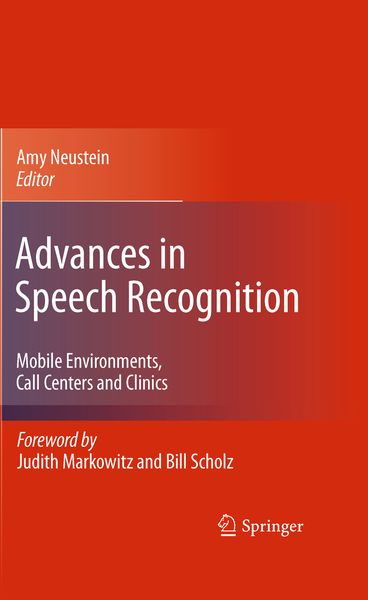 Produktbild: Advances in Speech Recognition