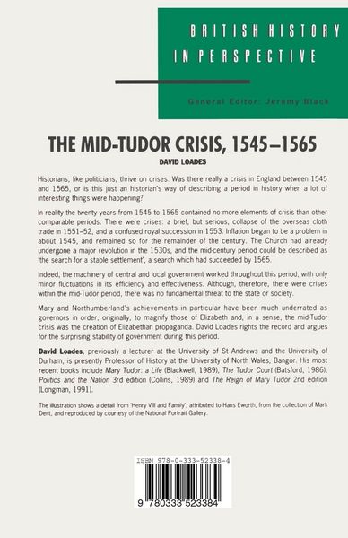 Produktbild: The Mid-Tudor Crisis, 1545-1565