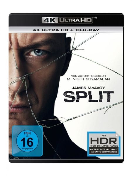 Split (4K Ultra HD) (+ Blu-ray)