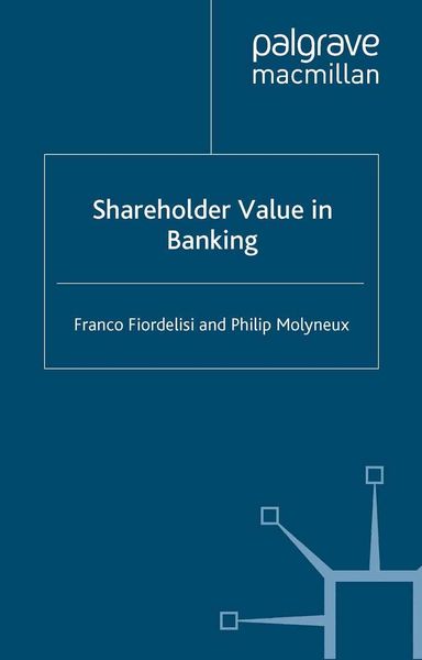 Produktbild: Shareholder Value in Banking