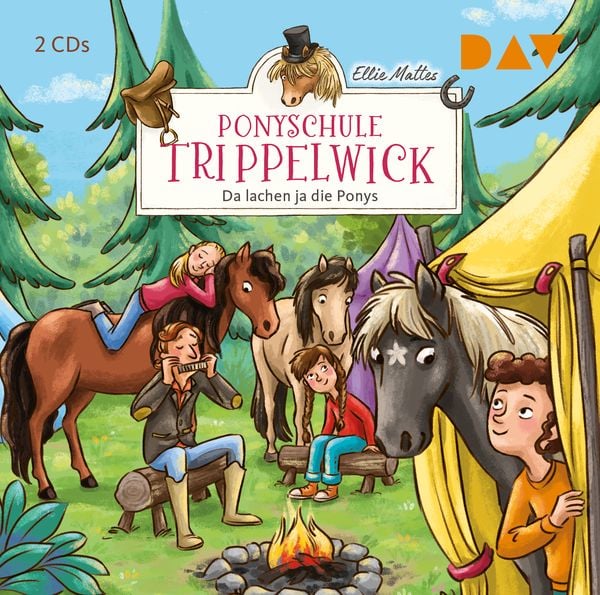 Ponyschule Trippelwick – Teil 5: Da lachen ja die Ponys - Ellie Mattes, CD, 9783742420534