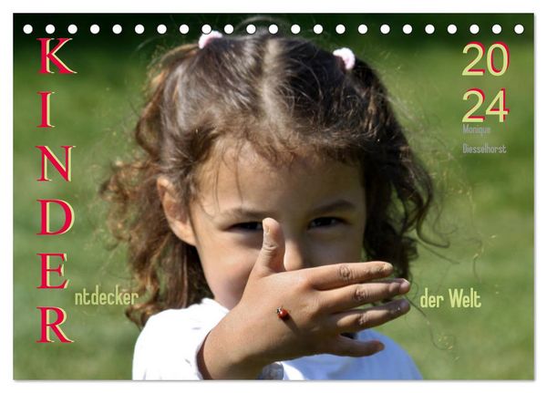 Produktbild: Kinder. Entdecker der Welt (Tischkalender 2026 DIN A5 quer), CALVENDO Monatskalender