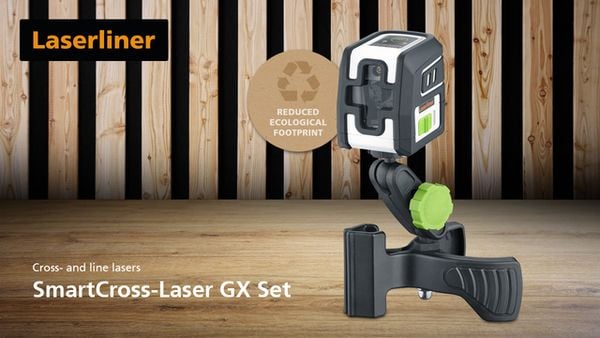 Laserliner Kreuzlinienlaser SmartCross-Laser GX Set (Max