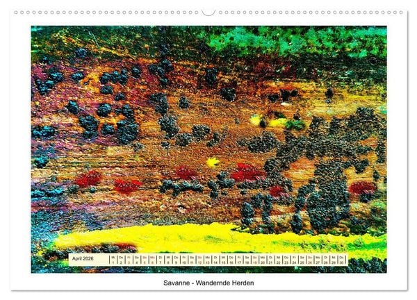 Produktbild: Rostgem&auml;lde (Wandkalender 2026 DIN A2 quer), CALVENDO Monatskalender