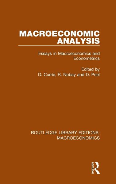 Produktbild: Macroeconomic Analysis