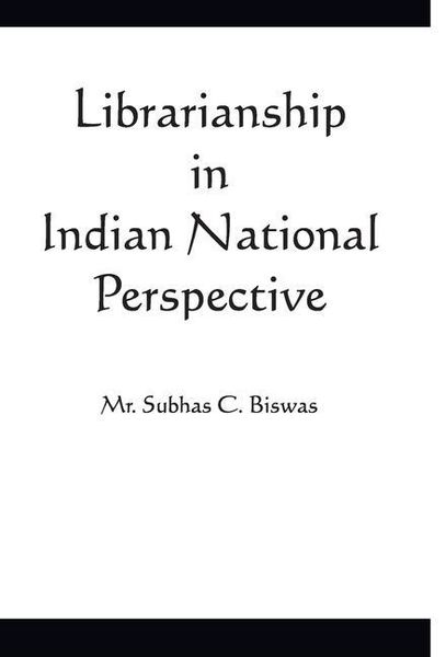 Produktbild: Librarianship in Indian National Perspective