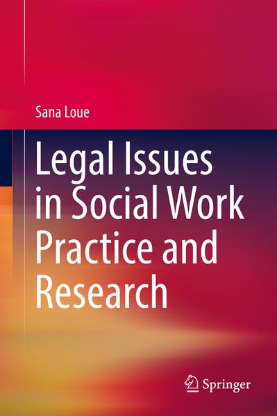 Produktbild: Legal Issues in Social Work Practice and Research