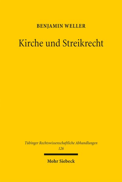 Produktbild: Kirche und Streikrecht