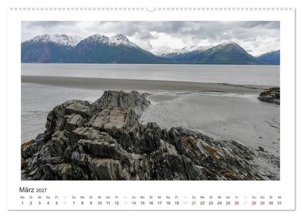 Produktbild: ALASKA - Bilder aus dem S&uuml;den (Wandkalender 2027 DIN A2 quer), CALVENDO Monatskalender