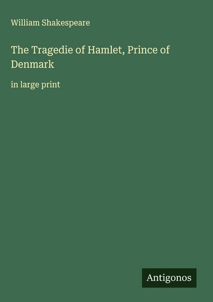 Produktbild: The Tragedie of Hamlet, Prince of Denmark