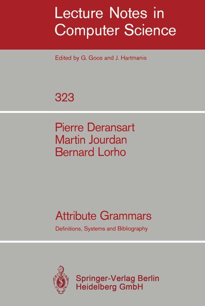 Produktbild: Attribute Grammars