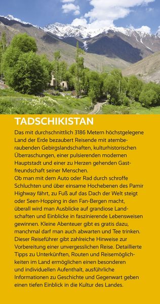 Produktbild: TRESCHER Reisef&uuml;hrer Tadschikistan