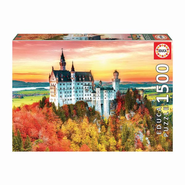 Educa - Neuschwanstein Herbst 1500 Teile Puzzle