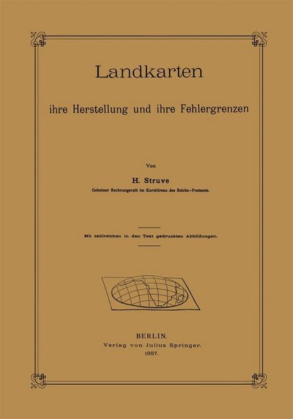 Produktbild: Landkarten ihre Herstellung und ihre Fehlergrenzen