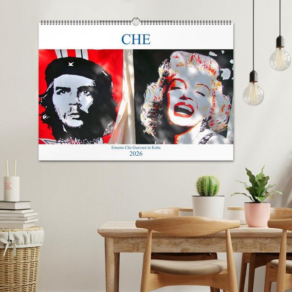 Produktbild: CHE - Ernesto Che Guevara in Kuba (Wandkalender 2026 DIN A2 quer), CALVENDO Monatskalender