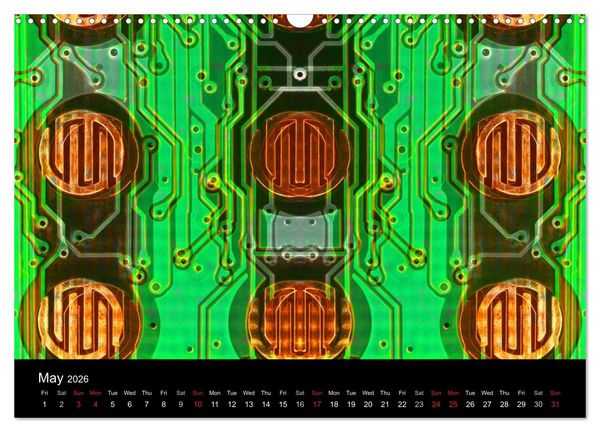 Produktbild: Computer Close Up (Wall Calendar 2026 DIN A3 landscape), CALVENDO 12 Month Wall Calendar