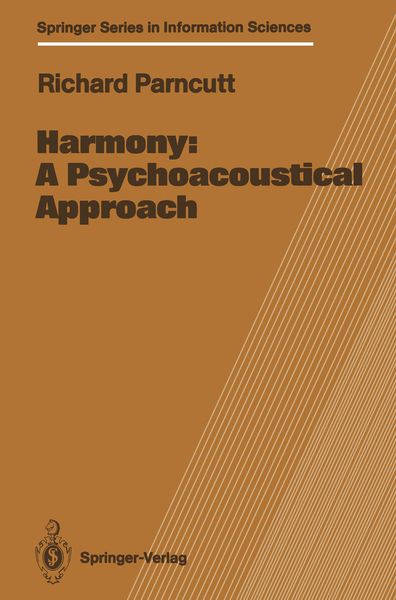Produktbild: Harmony: A Psychoacoustical Approach
